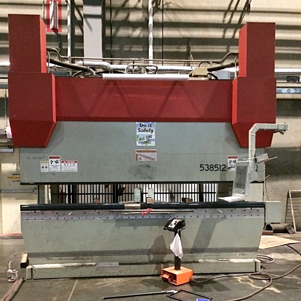 In Press Brakes It's the Tonnage that Counts!